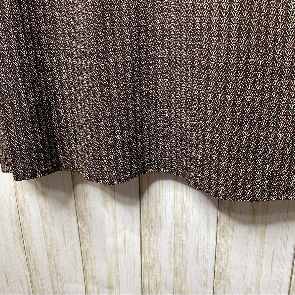 J.Jill 3/4 sleeve button front dress - Picture 6 of 7